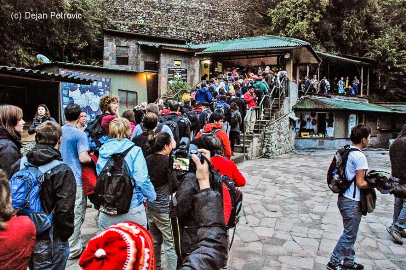 coadă acces Machu Picchu