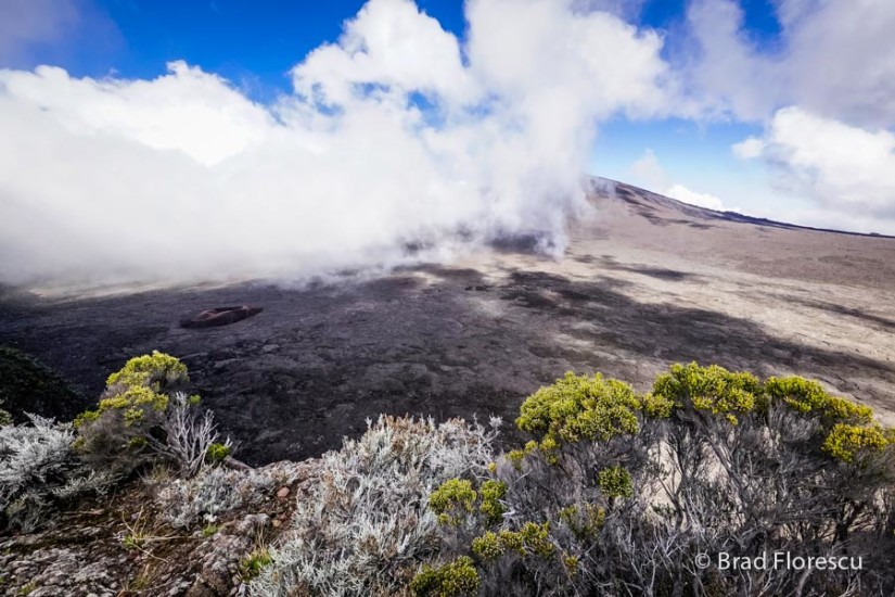 La Reunion vulcan Piton de la Fournaise