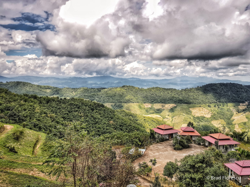 Doi Mae Salong, Thailanda.